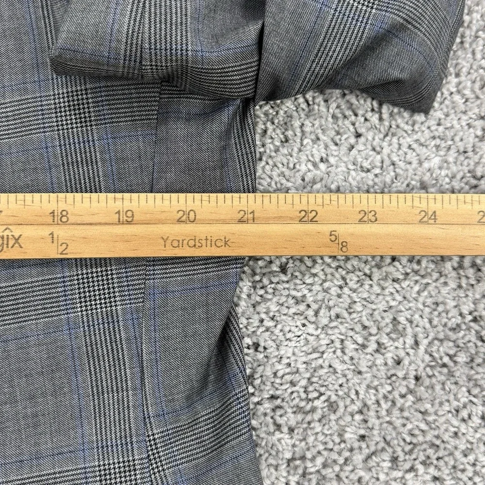 Samuelsohn Blazer Men's 42 Glen Plaid Wool Cashmere Vitale Barberis Canonico